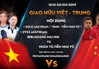 Đại chiến AoE Việt Trung 2019:  Nhãn Tử cùng với Tiễn Như Vũ đối đầu với Hoàng Mai Nhi và BiBi.