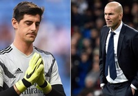 HLV Zidane lý giải nguyên nhân Courtois tiếp tục vắng mặt ở trận gặp Huesca