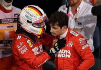 Charles Leclerc không chịu nhường vị trí dẫn đầu cho đồng đội Sebastian Vettel