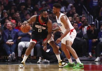 Tập trận trước playoffs, James Harden cùng đồng đội nã tan tành Los Angeles Clippers