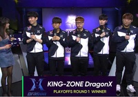 Kingzone DragonX quét sạch DAMWON Gaming tiến tới trận bán kết với SK Telecom T1