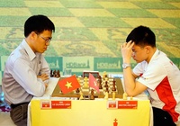 Lê Quang Liêm và Nguyễn Anh Khôi cùng thắng ở ván 4 giải cờ vua Dubai Open 2019