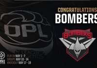 Bombers là đội đầu tiên đủ điều kiện tham gia MSI 2019