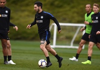 Các cầu thủ Inter Milan tập luyện với giày Nike Mercurial thế hệ mới