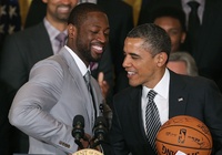 Cay mắt đọc tâm thư chia tay Barack Obama dành cho Dwyane Wade