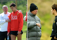Hé lộ phản ứng khó tin của Ronaldo trong lần đầu tiên bị Sir Alex "sấy tóc"