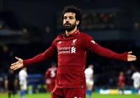 Salah thiết lập kỷ lục vô tiền khoáng hậu trong lịch sử Liverpool sau cú đúp bàn thắng