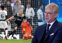 Arsene Wenger nhận xét khó tin về chiến thắng của Ajax trước Tottenham