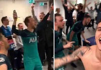 Hé lộ cảnh dàn sao Tottenham ăn mừng điên cuồng sau cú lội ngược dòng trước Ajax
