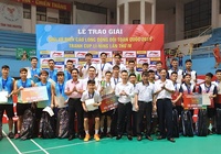 Nam TP.HCM, nữ Thái Bình vô địch Giải cầu lông đồng đội toàn quốc 2019
