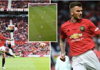 CĐV MU phát cuồng với màn trình diễn phi thường của David Beckham ở tuổi tứ tuần