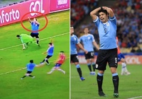 Hài hước: Đói bàn thắng, Luis Suarez đòi penalty vì lỗi chạm tay của... thủ môn
