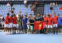 Giành vé thăng hạng, đội tuyển Davis Cup Việt Nam được thưởng lớn