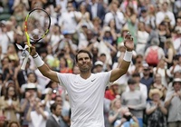 Vòng 3 Wimbledon 2019: Nadal quá mạnh với Tsonga