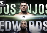 TRỰC TIẾP UFC on ESPN 4: Rafael dos Anjos vs Leon Edwards, 8h ngày 21/7