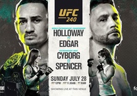 TRỰC TIẾP UFC 240: Max Holloway vs Frankie Edgar, 8h ngày 28/7