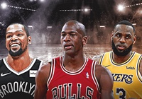 Lebron James, Michael Jordan và Kevin Durant đứng đầu về thu nhập từ giày