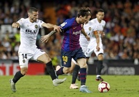 Lịch thi đấu La Liga vòng 4: Thư hùng Barca vs Valencia