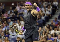 Nadal vùi dập Cilic vào tứ kết US Open