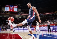 Rudy Gorbert với phong độ hủy diệt giúp Pháp nhấn chìm Jordan