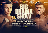 Gennady Golovkin sẽ tranh đai với Sergiy Derevyanchenko vào tháng 10 này