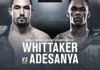 Lịch thi đấu UFC 243: Whittaker vs Adesanya