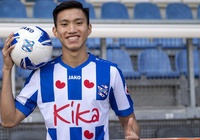 Văn Hậu dự bị trong trận đấu đầu tiên tại Heerenveen