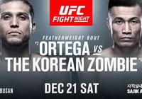 Sự kiện cuối cùng của UFC năm 2019 đã xác định cặp đấu dẫn đầu