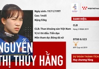 Nguyễn Thị Thúy Hằng: "Quả đấm" dự phòng của ĐT nữ Việt Nam