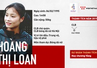 Hoàng Thị Loan - Đức Huy của ĐT nữ Việt Nam