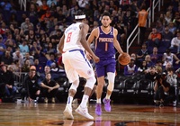 Devin Booker ném rổ vào tay, LA Clippers nhận trận thua đầu tiên