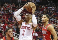 Kết quả bóng rổ NBA ngày 27/10: Russell Westbrook thiết lập kỉ lục Triple - Doubles