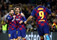 Bảng xếp hạng Cúp C1 châu Âu: Barca giành vé thứ 7 vào vòng knock-out