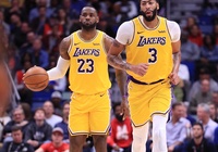 Hủy diệt Wizards, LA Lakers tiếp tục đứng đầu NBA thời điểm hiện tại