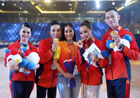 Chuyện "độc" ở SEA Games 30: 9 học trò Khánh Thi và Chí Anh “gặt” tới 11 huy chương dancesport