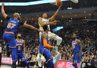 Không quá bất ngờ, Knicks tiếp tục nhận thêm một thất bại từ Milwaukee Bucks