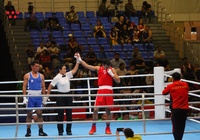 Boxing SEA Games 30: Võ sĩ trẻ Nguyễn Mạnh Cường mở màn pha KO đầu tiên cho Việt Nam