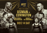 Kamaru Usman chiến thắng Knockout Colby Covington  tại UFC 245