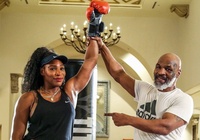 “Nữ hoàng quần vợt” Serena Williams học Boxing với Mike Tyson