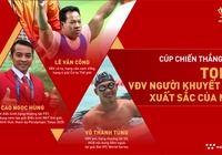 Top 3 đề cử VĐV người khuyết tật của năm Cúp Chiến thắng 2019