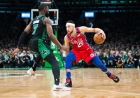 Jaylen "Nâu" mang cả Boston Celtics trên vai, "blowout" 76ers hơn 20 điểm