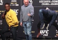 Romero và Adesanya dance battle ngay buổi face-off