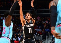 Kết quả NBA ngày 21/2: Trae Young lập kỉ lục, Rockets đại thắng