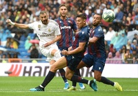 Xem trực tiếp Levante vs Real Madrid trên kênh nào?