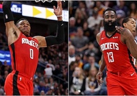 James Harden và Russell Westbrook giúp Rockets có màn trả thù ngọt ngào trước Jazz