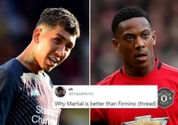 Martial của MU tạo nên cuộc tranh luận gay gắt với Firmino