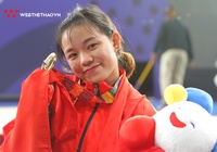 Hotgirl vô địch SEA Games Hồng Thanh: Nâng ngàn cân tạ không quên làm đẹp