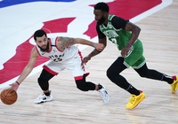Dẫn 40 điểm ở hiệp 4, Celtics cắt chuỗi thắng của Raptors