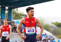 Trở lại sau án phạt doping, Lê Ngọc Phúc “thắng lớn” chạy 400m tại Cúp Tốc Độ 2024