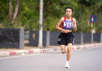 “Ớt tiêu” HCB SEA Games 32 Lê Thị Tuyết săn giải thưởng phá kỷ lục Mekong Delta Marathon Hậu Giang 2023